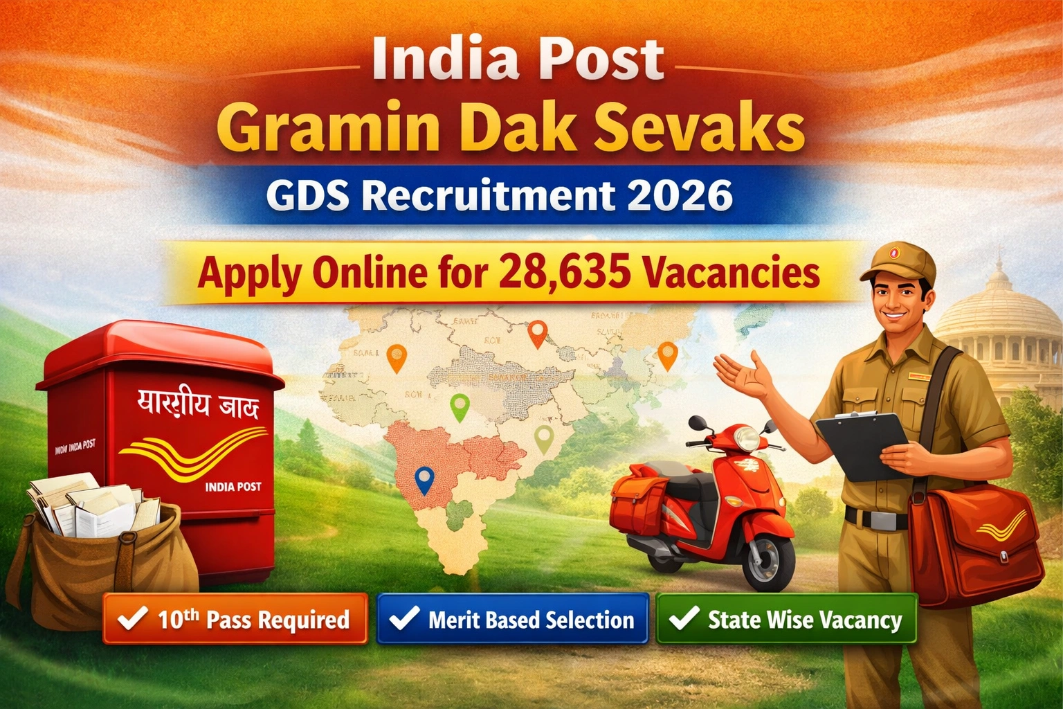 India Post GDS Recruitment 2026 Apply Online